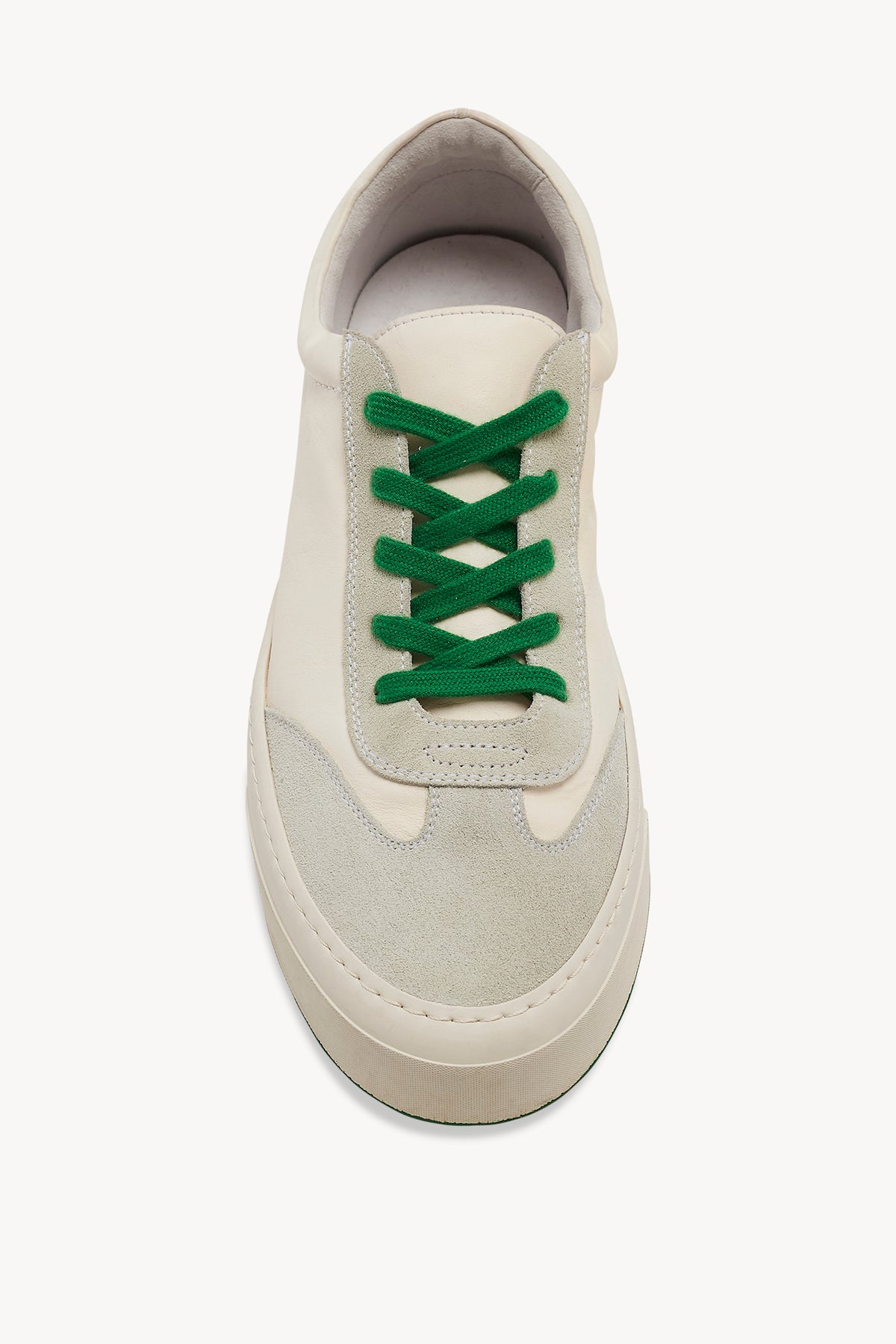 Marley Lace-Up Sneaker in Leather and Suede
