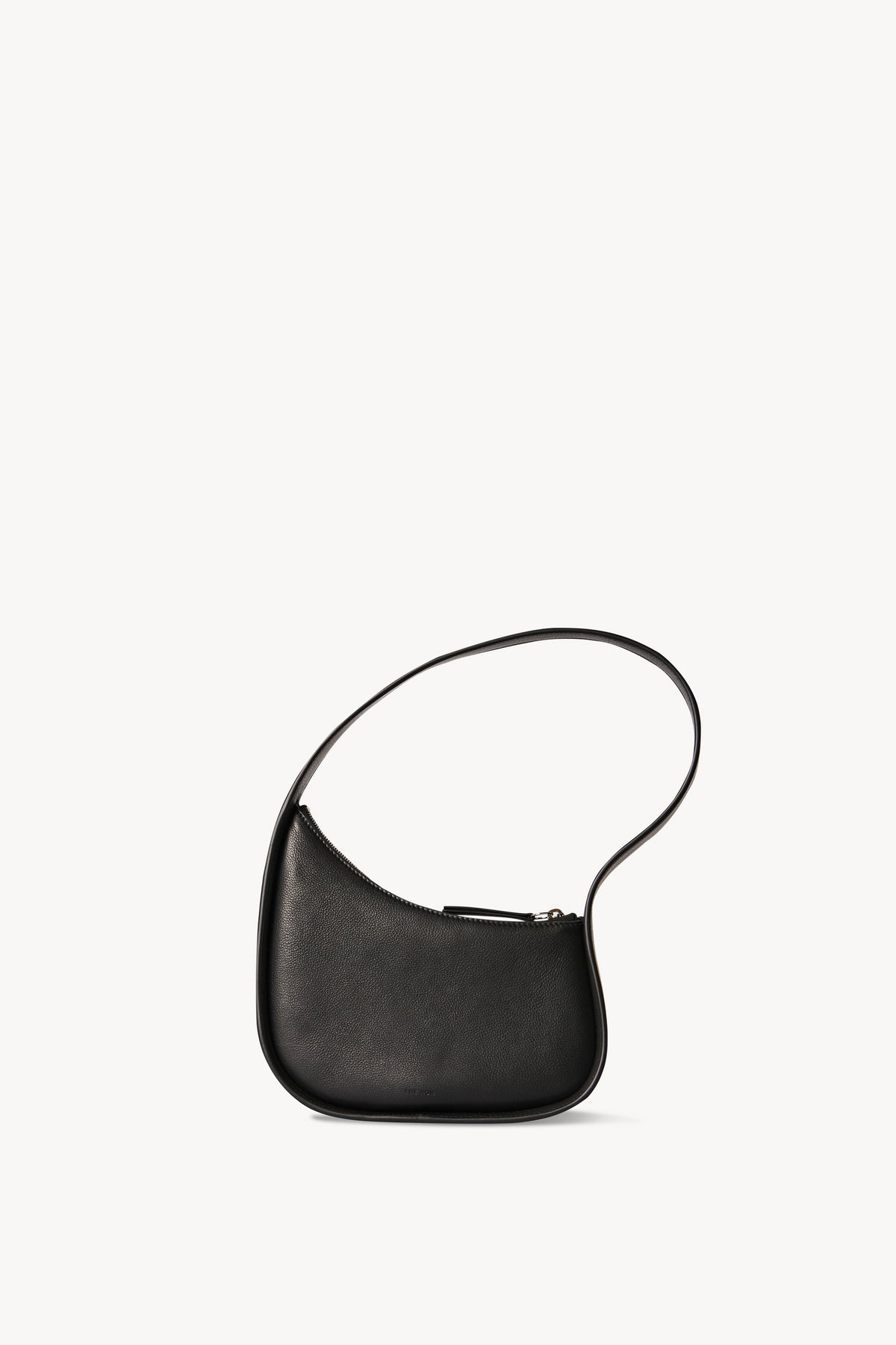 Half Moon Bag Black in Leather – The Row