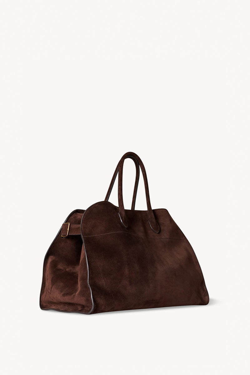 Italian Suede Shopper Tote