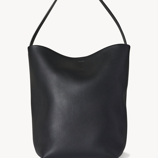 Large N/S Park Tote Bag Black in Leather – The Row