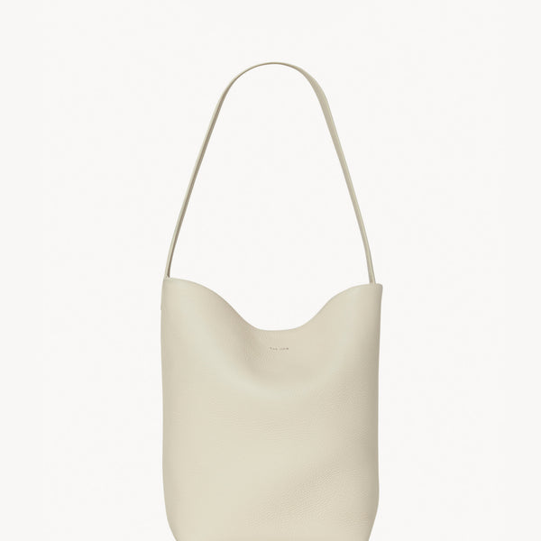 White Park small grained-leather shoulder bag