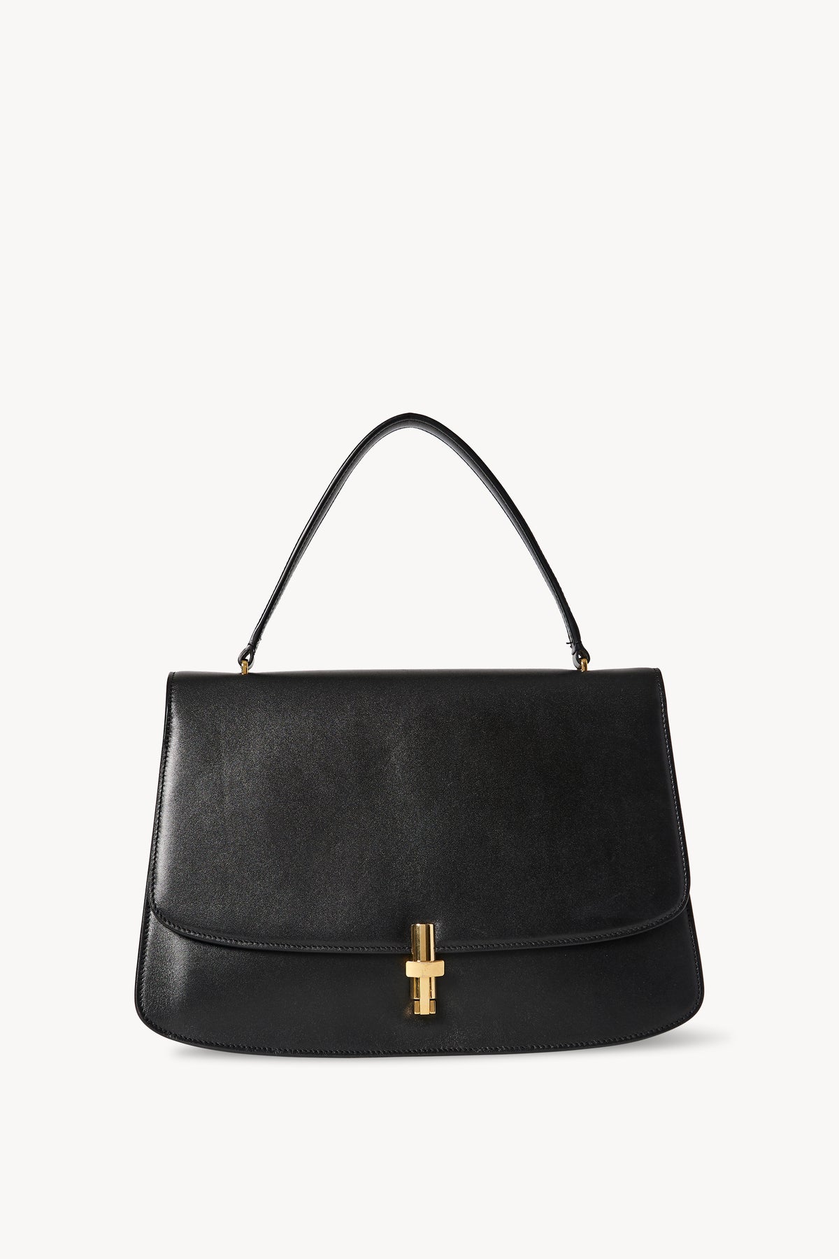 Shop CELINE Small block triomphe belt in smooth calfskin