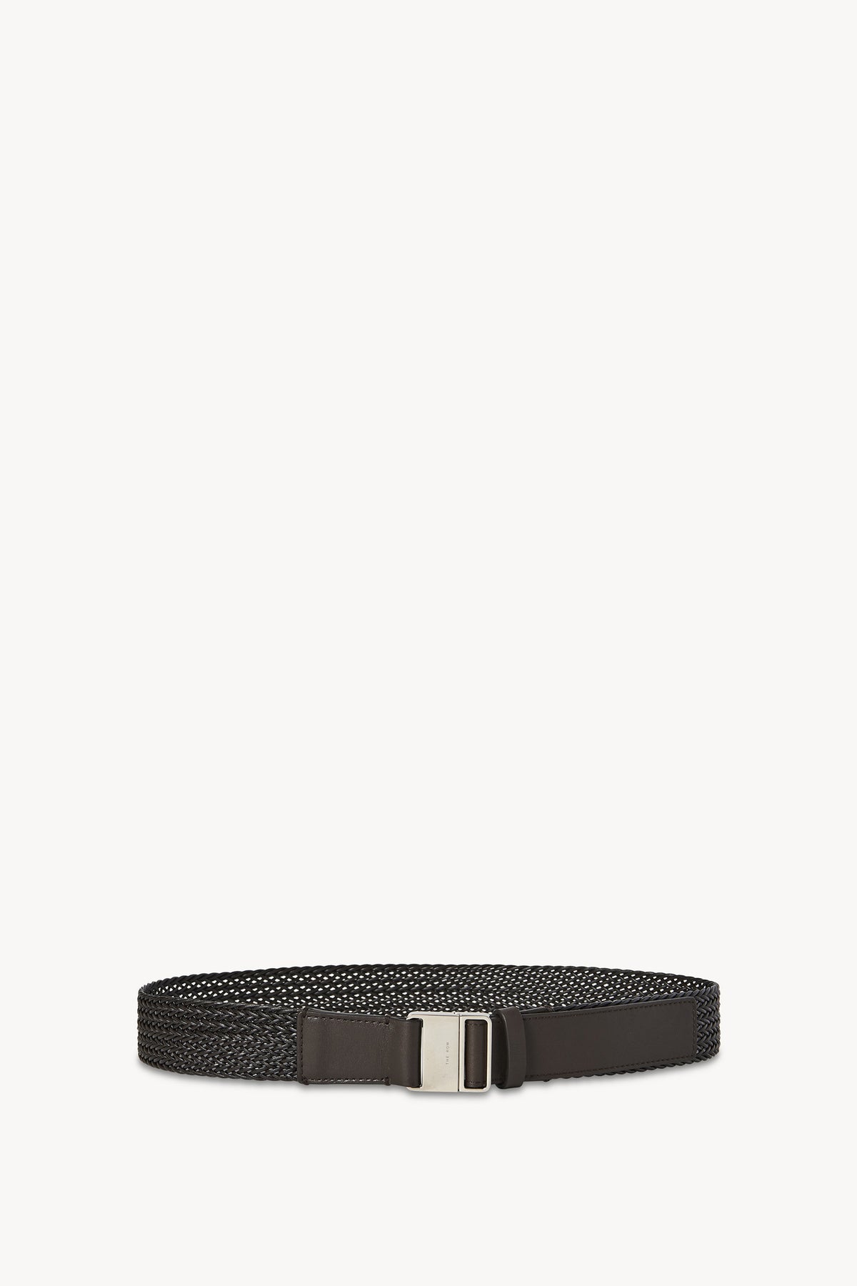 Leo Woven Belt in Leather